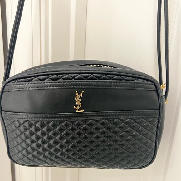 Authentic Quilted lamb skin Saint Laurent bag - Picture 6 of 7